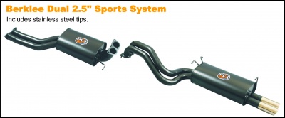 Berklee Dual 2.5" Sports System